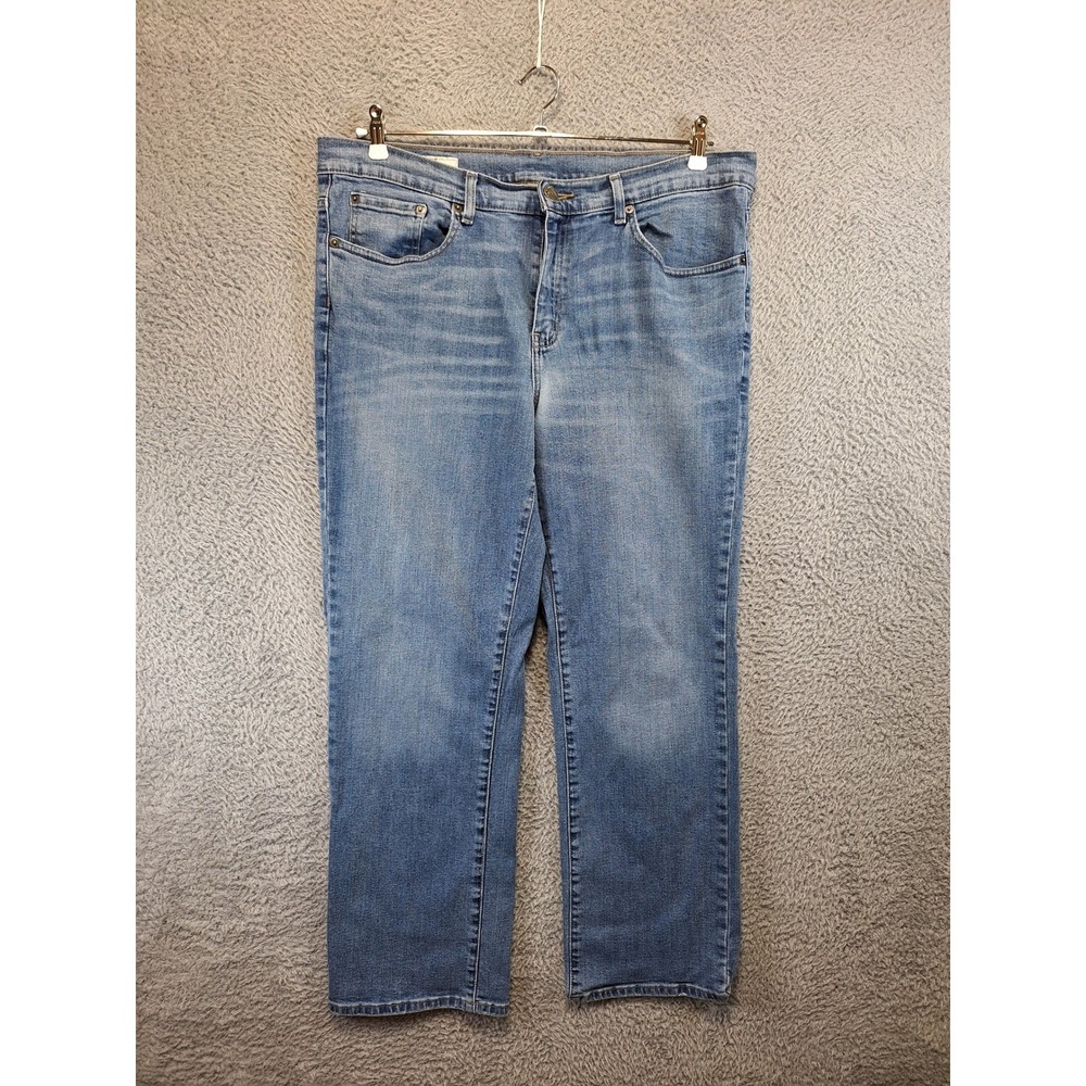 Sonoma Jeans Mens 36x30 (Fits W38xL29) Medium Wash Straight‎ Leg Denim Casual